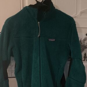 Patagonia Turquoise Fleece Jacket